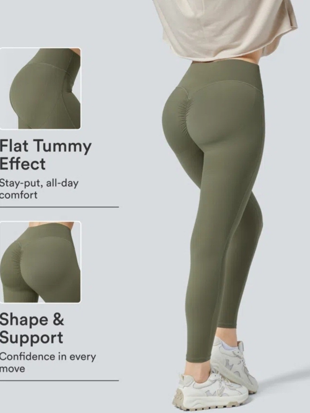 NWT Halara Sculpting Leggings - Butt Lift And Tummy Control